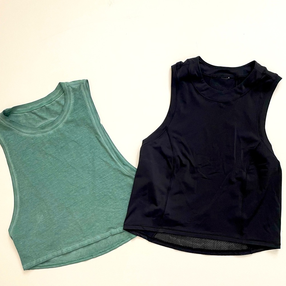 Lululemon Sculpt Cropped Tank Bundle